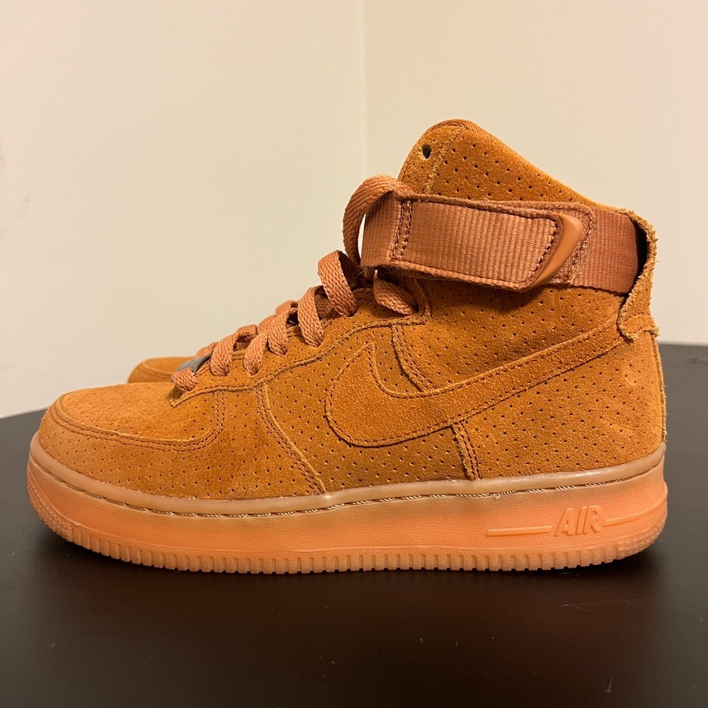 Nike Air Force One High-Top Sneakers Premium Suede